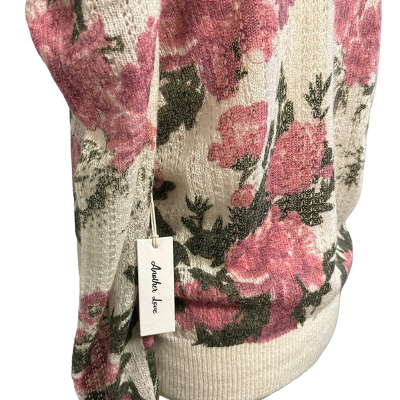 NWT Another Love Floral Sweater - Picture 2 of 8